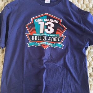Vintage Truefan Dan Marino #13 Hall of Fame Shirt 2005 Vintage Size XL